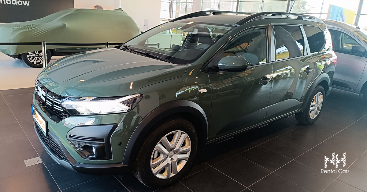 dacia jooger lewy bok wynajem aut